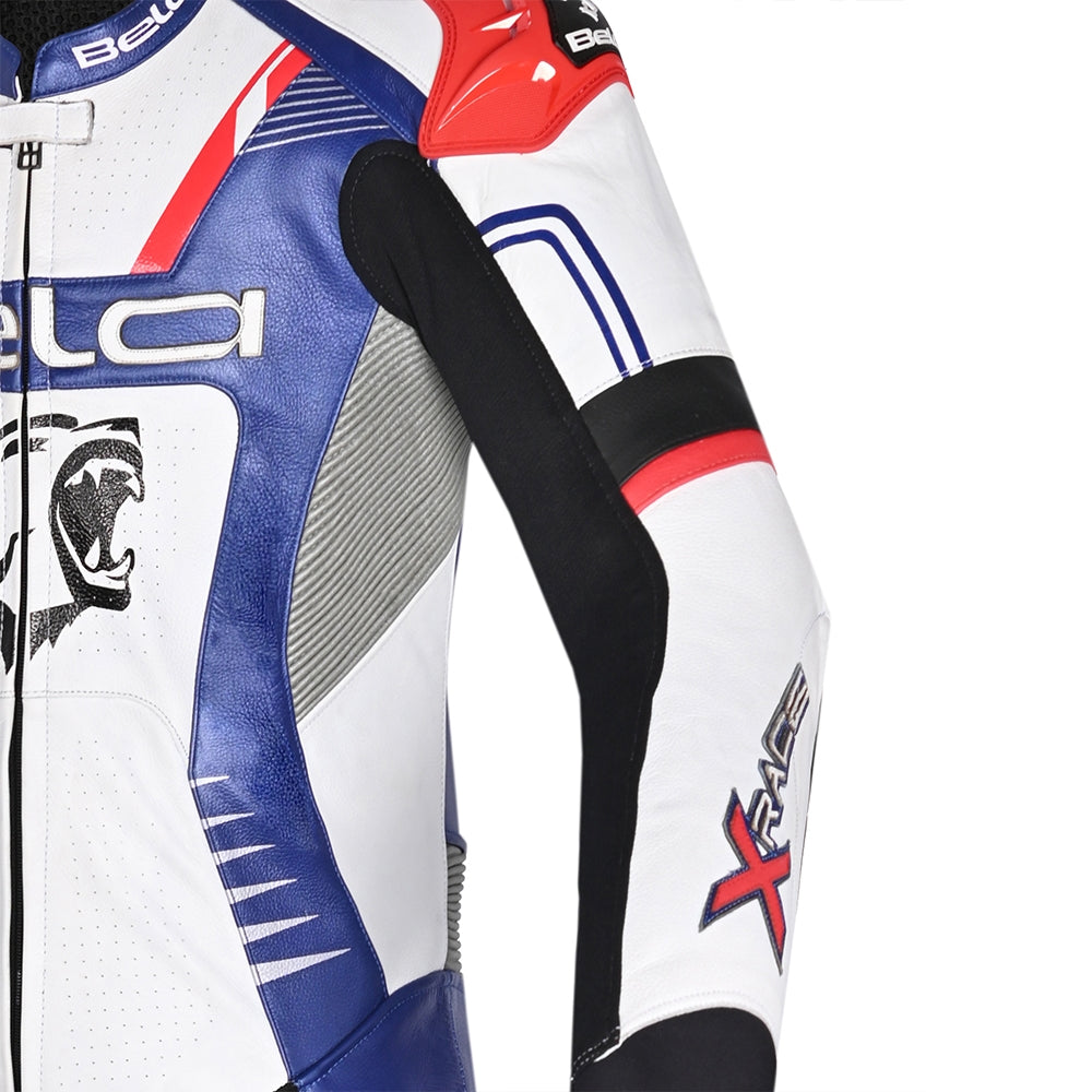 BELA MONO 1 PC X RACE Motorcycle Suits White Black Blue – 6 – Maximomoto PT