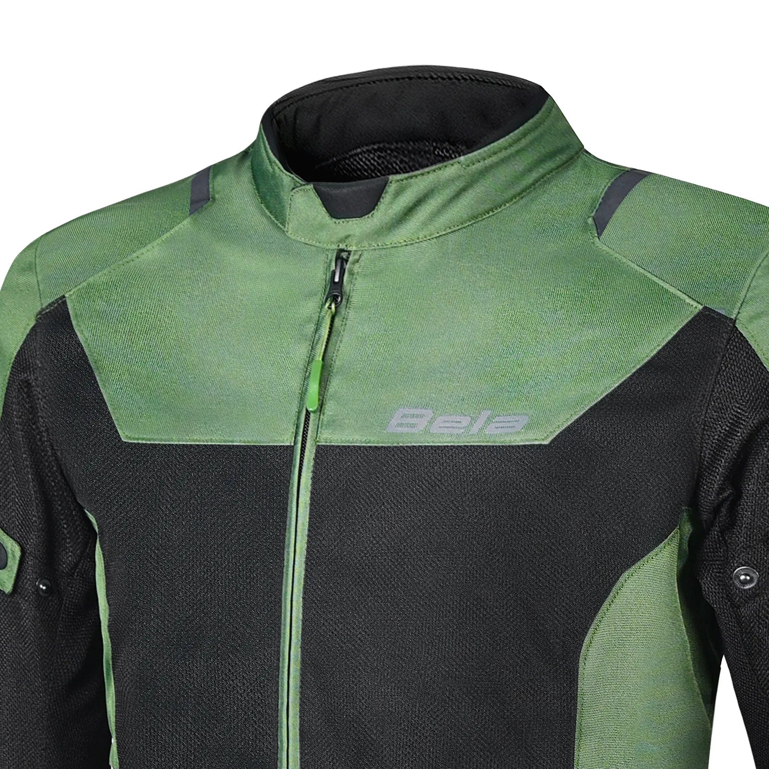 BELA MESH PRO TEXTIL CASACOS DE MOTO HOMEM VERDE PRETO – 4 – Maximomoto PT