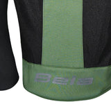 BELA MESH PRO TEXTIL CASACOS DE MOTO HOMEM VERDE PRETO