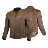 BELA MESH PRO Men's Motorcycle Jacket Brown