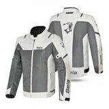 BELA MESH PRO Casacos De Moto Homem Gelo Cinzento