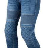 BELA METRO Jeans De Moto Azul