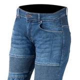 BELA METRO Jeans De Moto Azul