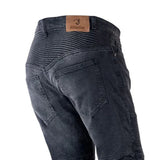 BELA METRO Jeans De Moto Preto