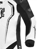 BELA NORTH STAR 1 PC Moto Fatos Preto Branco - Imagem superior frontal esquerda do traje