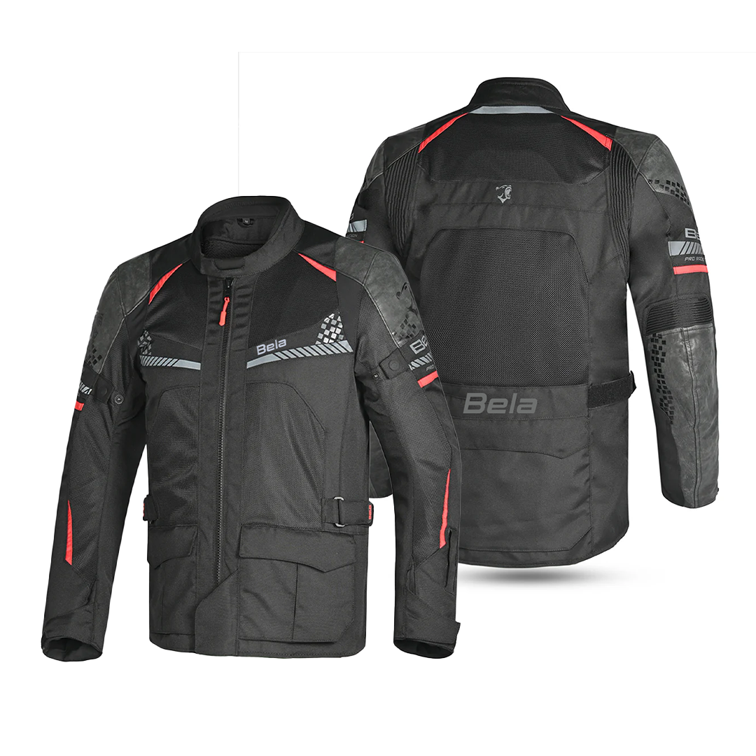 BELA ONSAKER Textile Motorcycle Jackets Black – 2 – Maximomoto PT