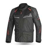 BELA ONSAKER Motorcycle Textile Jackets Black Red – Maximomoto PT