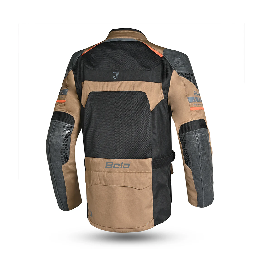 BELA ONSAKER Casacos De Moto Textil Arena Preto Laranja – 3 – Maximomoto PT