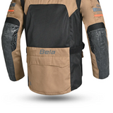 BELA ONSAKER Casacos De Moto Textil Arena Preto Laranja