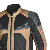 BELA ONSAKER Casacos De Moto Textil Arena Preto Laranja