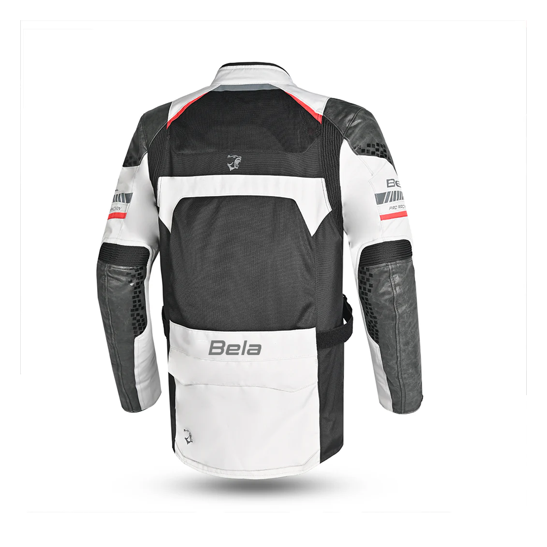 BELA ONSAKER Textile Motorcycle Jackets Ice Black Red – 3 – Maximomoto PT