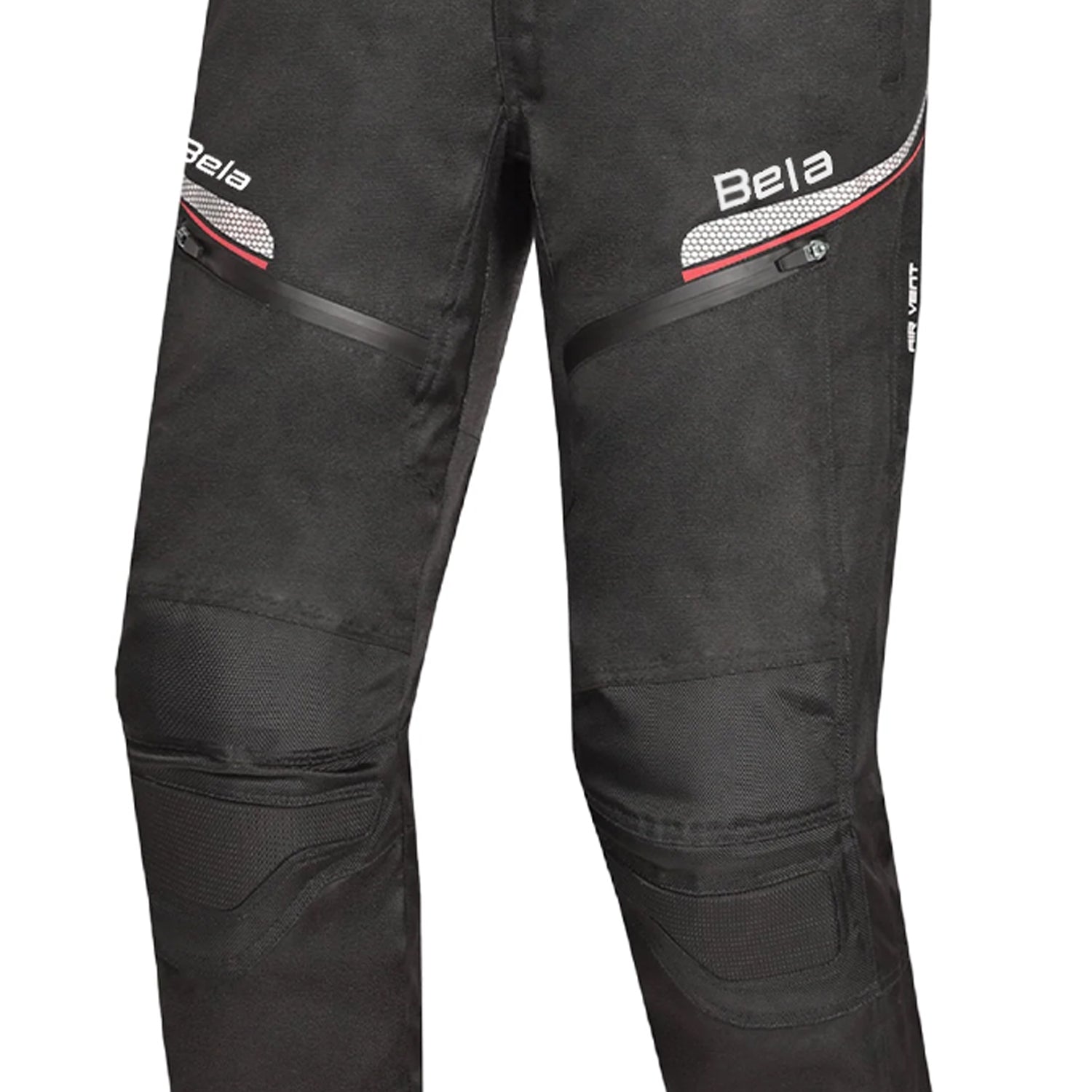 BELA CALM DIGGER Calcas De Moto Homem Preto Vermelho 32L – 7 – Maximomoto PT