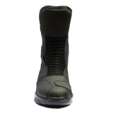 BELA Prime Longa Homem Moto Couro Botas Preta - Imagem frontal da Boots