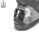BELA RACE PRO (R-6) Moto Couro Botas Preto- Imagem do verso de Boots