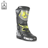 BELA RACE PRO (R-6) Moto Couro Botas Preto - Imagem frontal da Boots