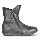BELA RIO Motocicleta Couro Botas Pretas - Imagem do lado direito de Boots