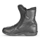 BELA RIO Motocicleta Couro Botas Pretas - Imagem do lado esquerdo de Boots