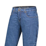 BELA RIO Denim Jeans Moto Senhora Calcas Azul