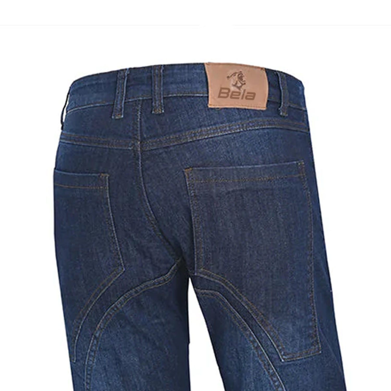 BELA ROCKER VAQUERO Denim Moto Pants CE Approved AA Blue 32 Inseam – 5 – Maximomoto PT