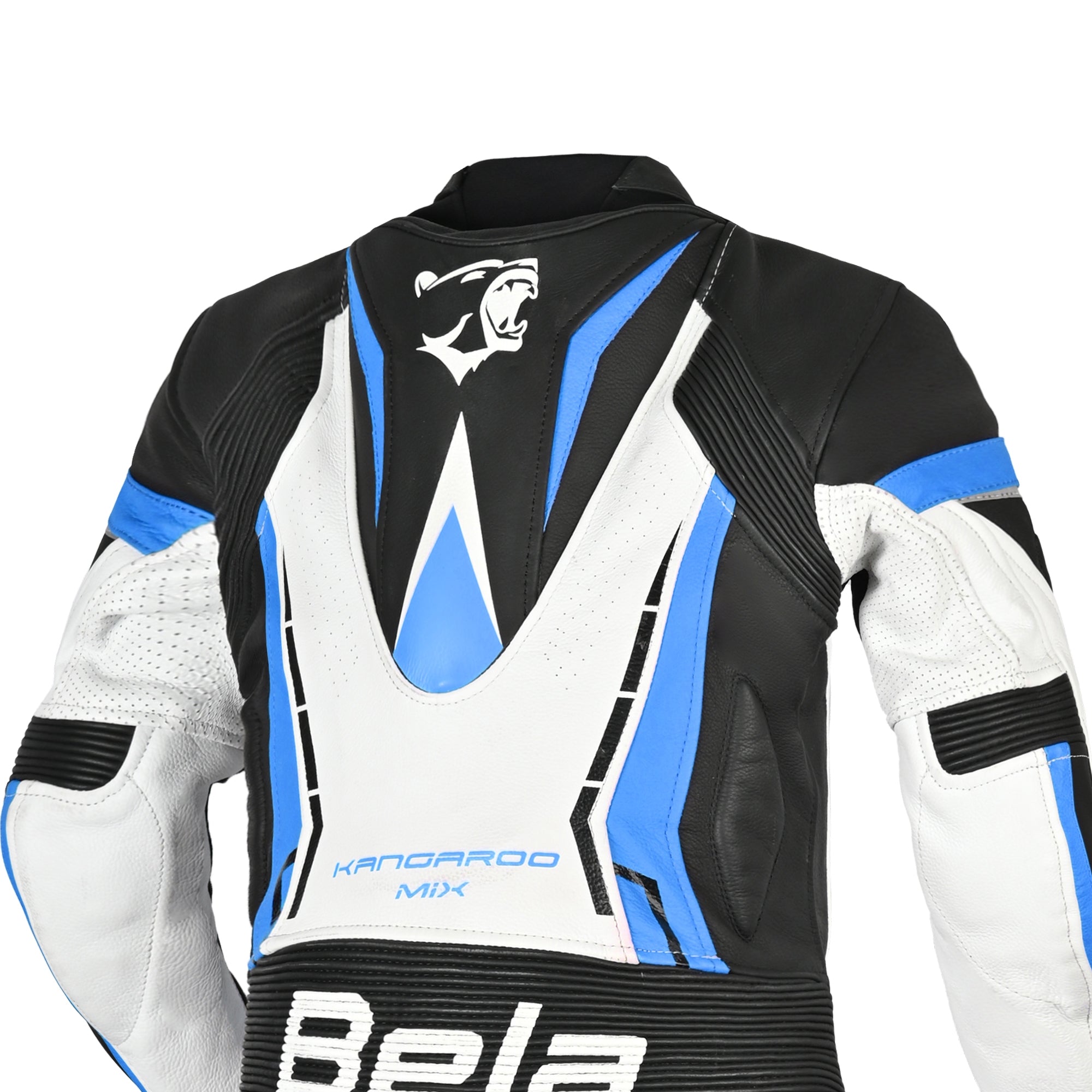 BELA ROCKET KIDS 1 PC Fatos De Moto Branco Azul Preto – 6 – Maximomoto PT