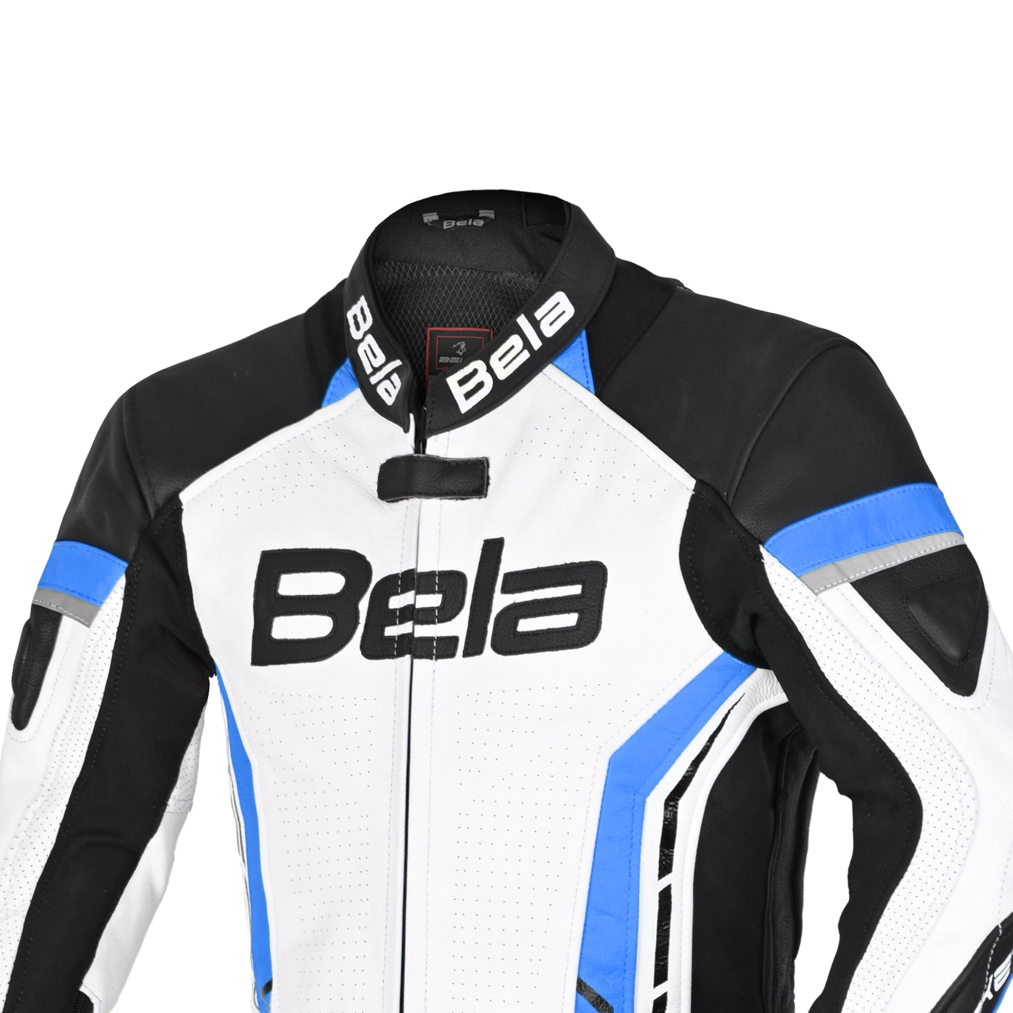 BELA ROCKET KIDS 1 PC Fatos De Moto Branco Azul Preto – 3 – Maximomoto PT