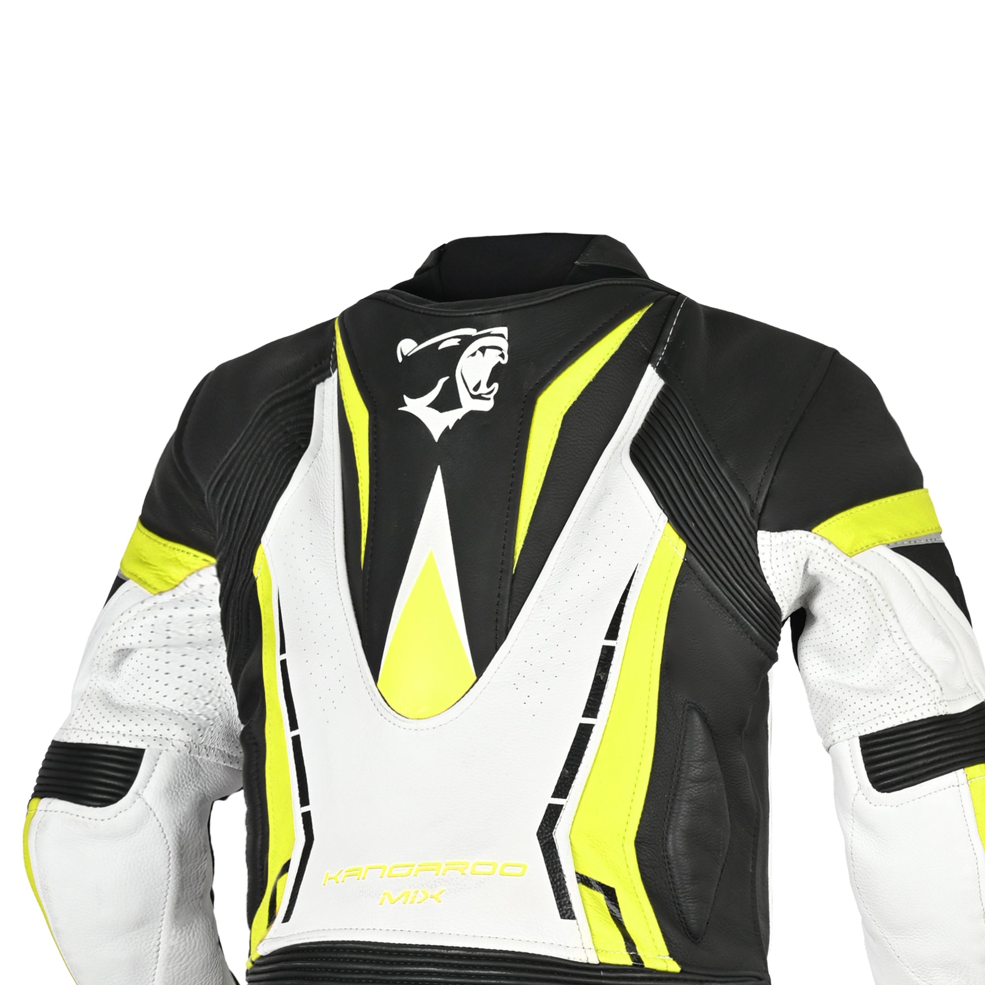 BELA ROCKET KIDS 1 PC Motorcycle Suit White Fluorescent Yellow – 6 – Maximomoto PT
