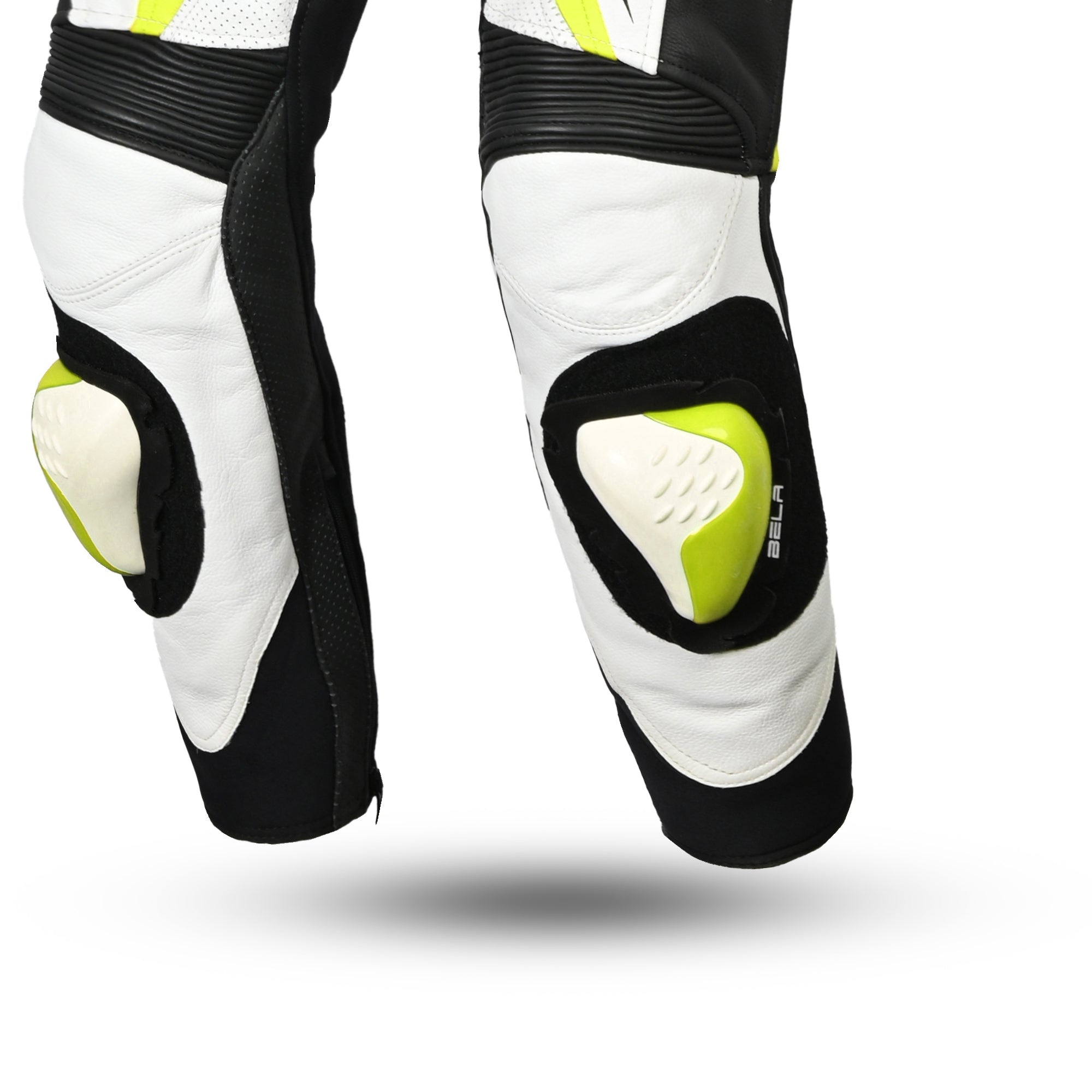 BELA ROCKET KIDS 1 PC Motorcycle Suit White Fluorescent Yellow – 5 – Maximomoto PT