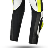 BELA ROCKET KIDS 1 PC Moto Fato Branco Fluor Amarelo