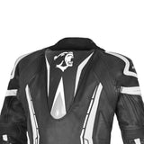 BELA ROCKET KIDS 1 PC Moto Fato Preto Cinza - Imagem da parte superior das costas do terno