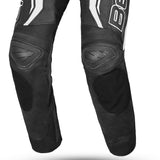 BELA ROCKET KIDS 1 PC Moto Fato Preto Cinza - Imagem do lado do joelho do terno