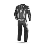 BELA ROCKET KIDS 1 PC Moto Fato Preto Cinza - Imagem traseira do terno