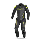 BELA ROCKET MIX 1 PC Women's Motorcycle Suit Black Fluorescent Yellow