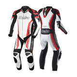BELA ROCKETKANGAROO MIX 1 PC Fatos De Moto Branco Preto Vermelho