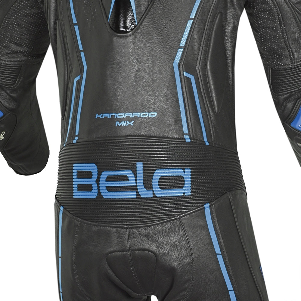 BELA ROCKET Mix Kangaroo 1 PC Moto Fato Preto Azul - Imagem inferior do terno