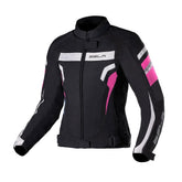 BELA Rebel Lady Rider Textil Casacos Preto Rosa Fluor – Maximomoto PT