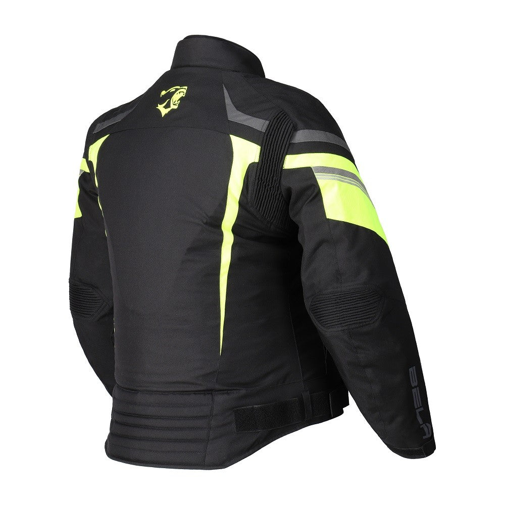 BELA Rebel Rider Motorcycle Ladies Textile Jackets Black Yellow Fluorescent – 2 – Maximomoto PT