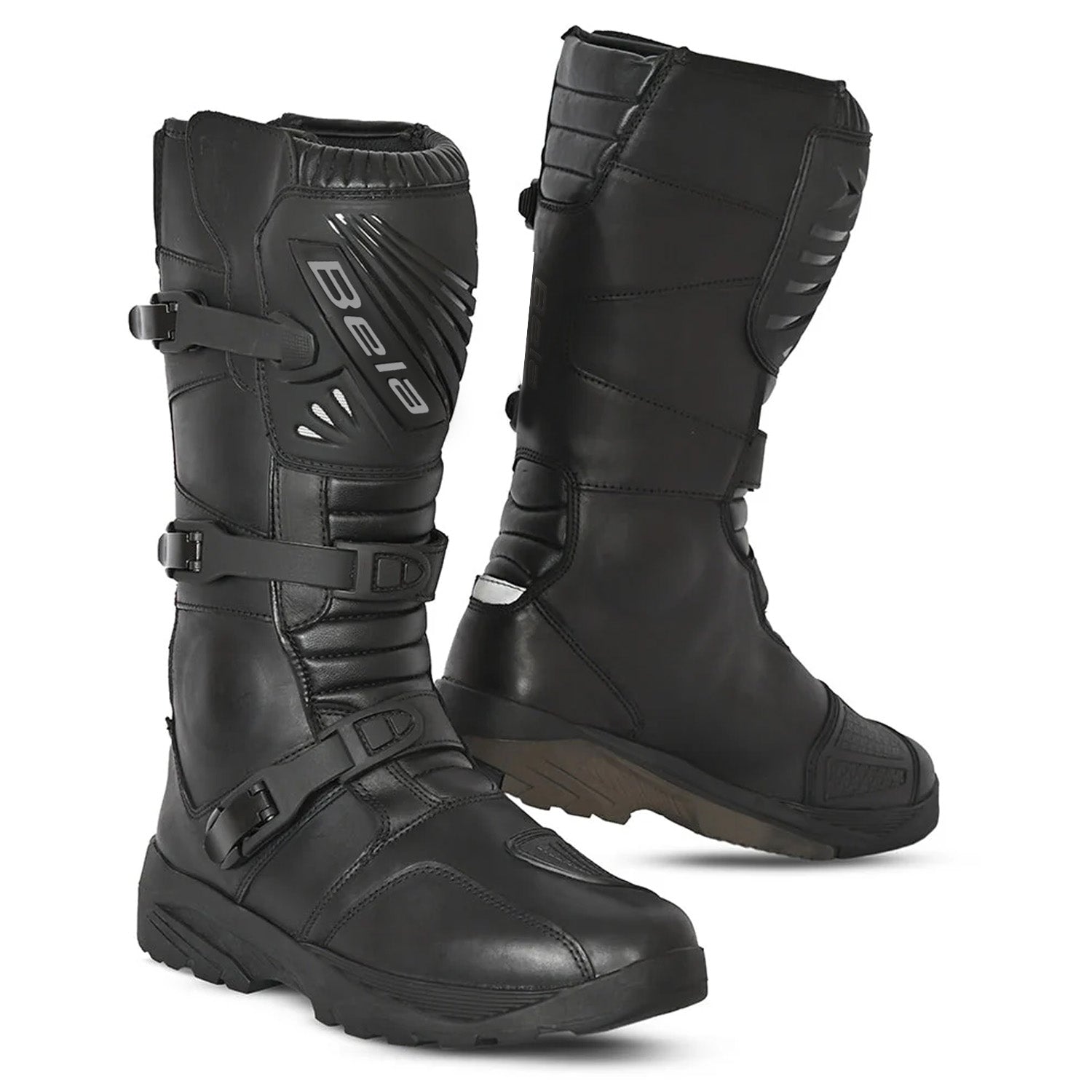 BELA SENIOR WP Motorcycle Leather Boots Black – 1 – Maximomoto PT