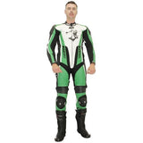 BELA SPEED STAR 1 PC Moto Fato Branco Preto Verde