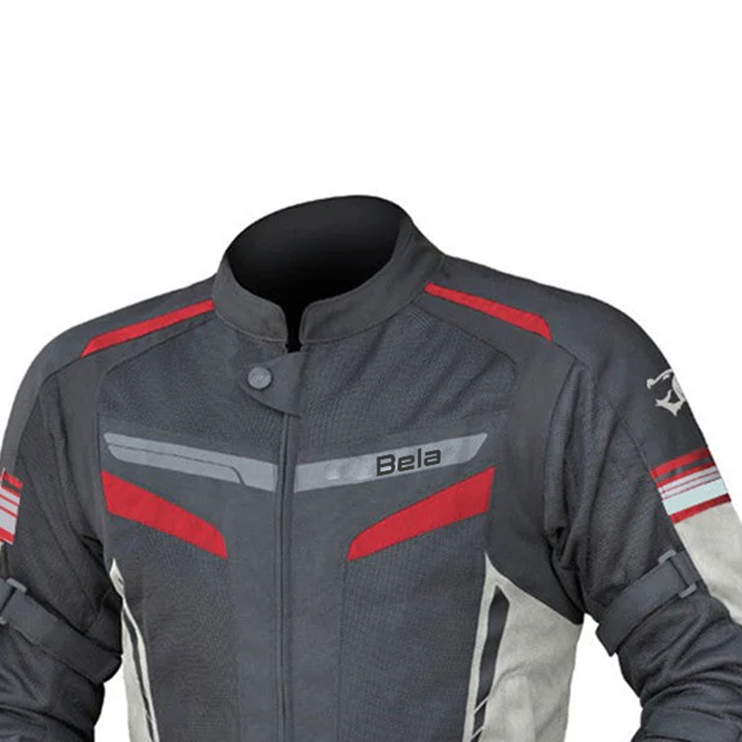 BELA SPRINTER Casacos De Moto Textil Gelo Preto Vermelho – 6 – Maximomoto PT
