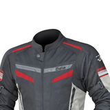 BELA SPRINTER Casacos De Moto Textil Gelo Preto Vermelho
