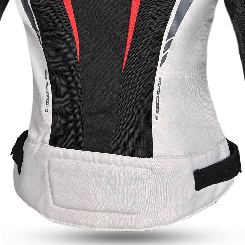 BELA SPRINTER Motorcycle Lady Textile Coats Black Ice Red – 4 – Maximomoto PT