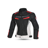 BELA SPRINTER Moto Senhora Textil Casacos Preto Gelo Vermelho - Imagem frontal da Casacos