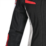 BELA SPRINTER Moto Senhora Textil Casacos Preto Gelo Vermelho - Imagem frontal direita da Casacos