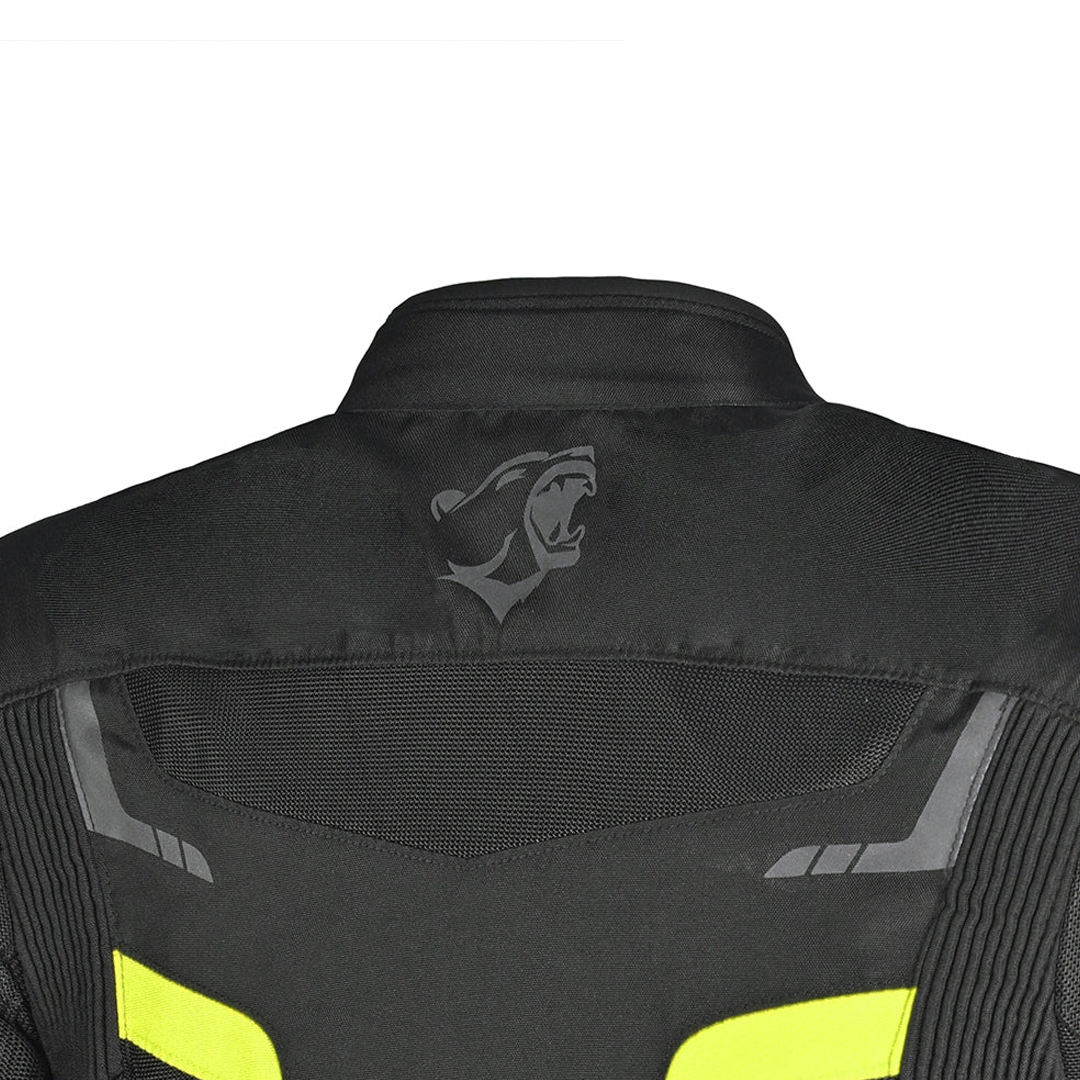 BELA SPRINTER Motorcycle Textile Jackets Black Fluorescent Yellow – 4 – Maximomoto PT