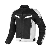 BELA SPRINTER Moto Textil Casacos Preto Prata