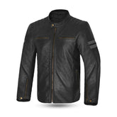 BELA STARK Motorcycle Leather Jackets Black Gray – Maximomoto PT