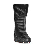 BELA STRIP Moto Couro Botas Preto - Imagem frontal da Boots