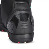 BELA STRIP Moto Couro Botas Senhora Turquesa Preta
