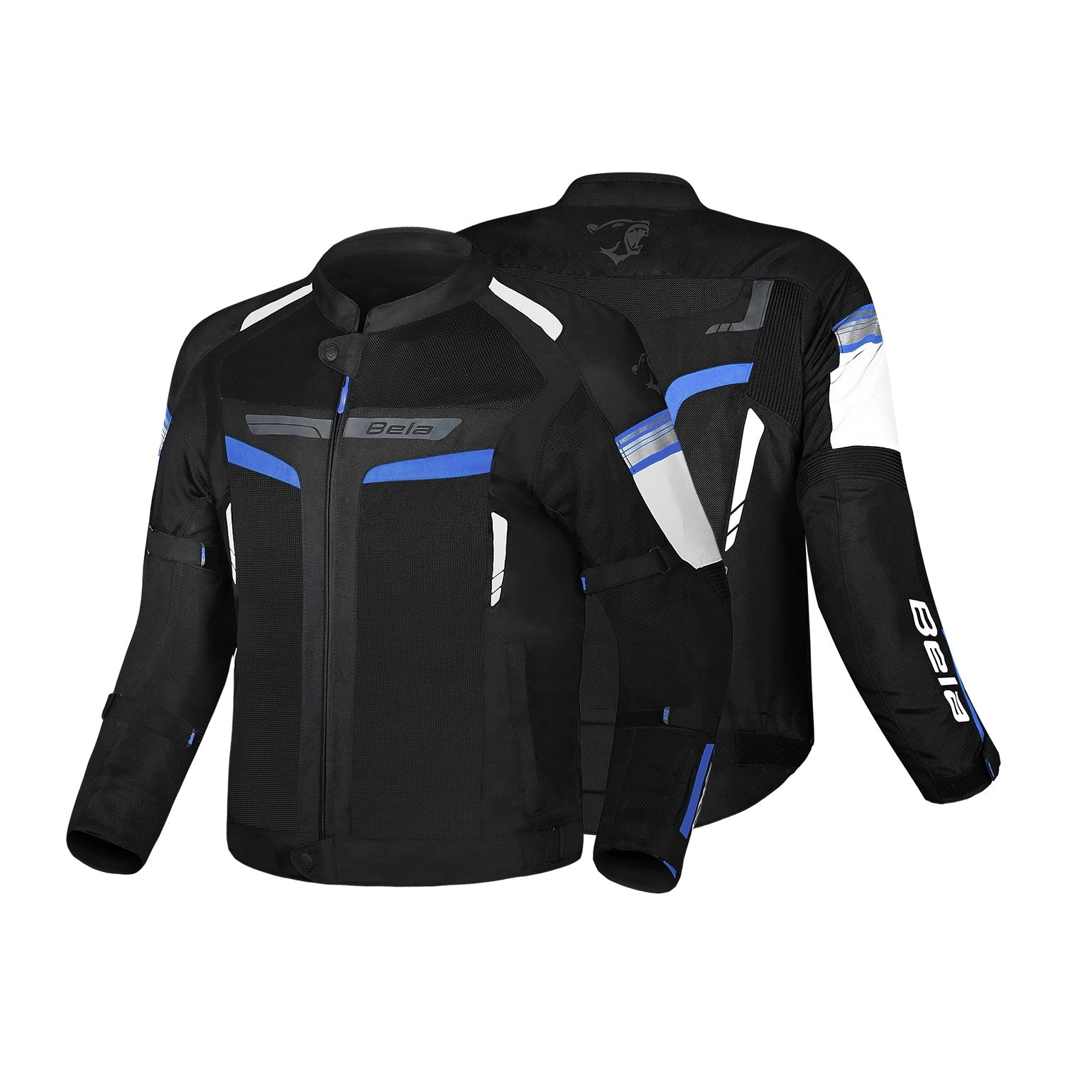BELA SPRINTER CASACOS DE MOTO TEXTIL HOMEM PRETO AZUL – 2 – Maximomoto PT