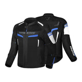 BELA SPRINTER CASACOS DE MOTO TEXTIL HOMEM PRETO AZUL